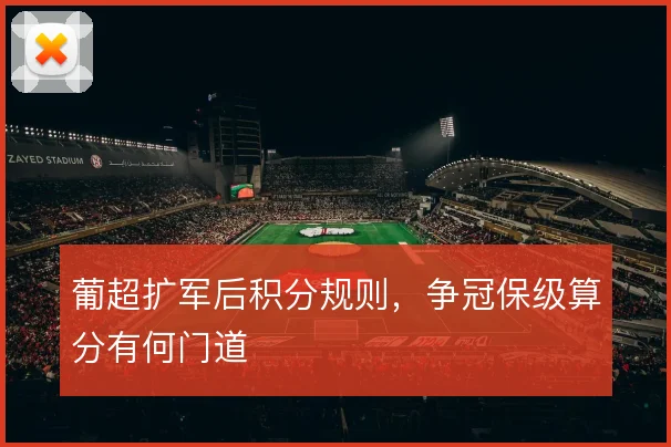 葡超扩军后积分规则,争冠保级算分有何门道